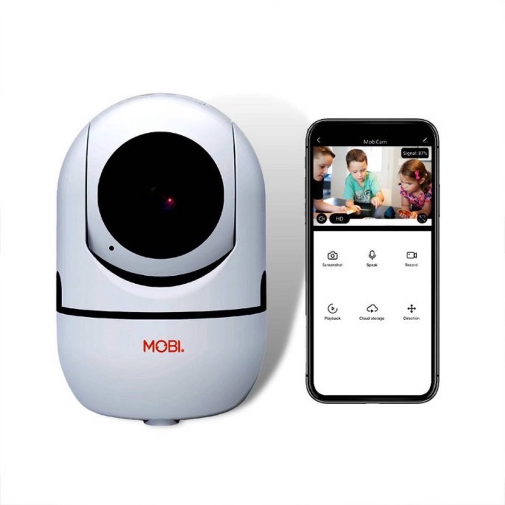 Mobi - MobiCam Indoor Camera - Baby Monitor with Camera and Audio